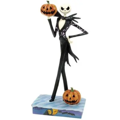 The Nightmare Before Christmas - Disney Samlingsfigurer - Frightful Halloween Jack - för None - flerfärgad