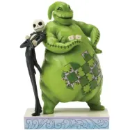 The Nightmare Before Christmas - Disney Samlingsfigurer - One More Roll (Jack and Oogie Boogie) - för None - flerfärgad