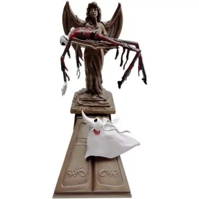 The Nightmare Before Christmas - Disney Staty - Jack and Zero Angel Statue - för  flerfärgad