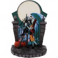 The Nightmare Before Christmas - Disney Staty - Jack & Sally beleuchtete Figur - för