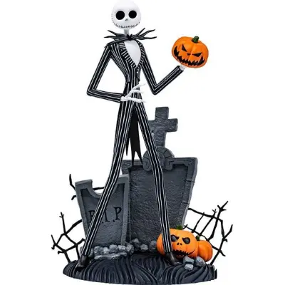 The Nightmare Before Christmas - Disney Staty - SFC Super Figure Collection - Jack Skellington - för  svart/vit