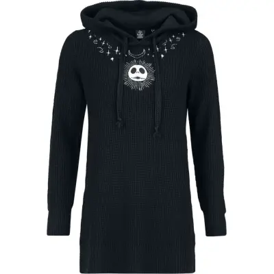 The Nightmare Before Christmas - Disney Stickad jumper - Moon & Stars - L XXL - för Dam - svart
