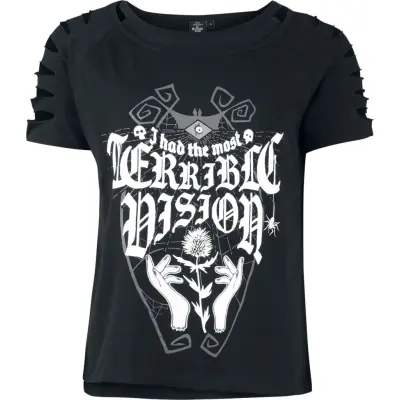 The Nightmare Before Christmas - Disney T-shirt - I Had The Most Terrible Vision - S XXL - för Dam - svart