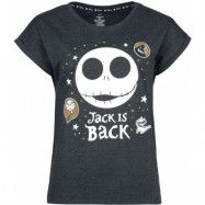 The Nightmare Before Christmas - Disney T-shirt - Jack Is Back - S XXL - för Dam - svart