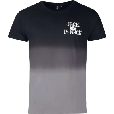 The Nightmare Before Christmas - Disney T-shirt - Jack Is Back - S XXL - för Herr - svart/grå