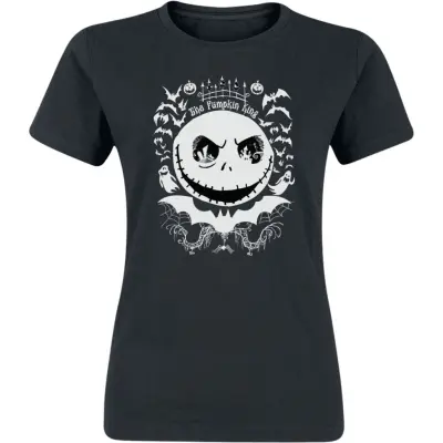 The Nightmare Before Christmas - Disney T-shirt - Jack - S - för Dam - svart