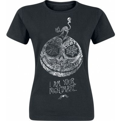 The Nightmare Before Christmas - Disney T-shirt - Jack Skellington - I Am Your Nightmare - L - för Dam - svart