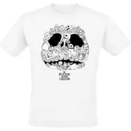 The Nightmare Before Christmas - Disney T-shirt - Jack Skellington - Jackolanterns - M 3XL - för Herr - vit