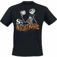 The Nightmare Before Christmas - Disney T-shirt - See You In Your Nightmare - S 3XL - för Herr - svart