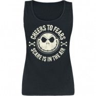 The Nightmare Before Christmas - Disney Topp - Jack - Cheers To Fears - M XXL - för Dam - svart