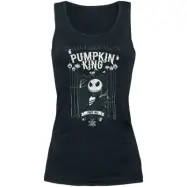 The Nightmare Before Christmas - Disney Topp - Jack - Pumpkin King - S XXL - för Dam - svart