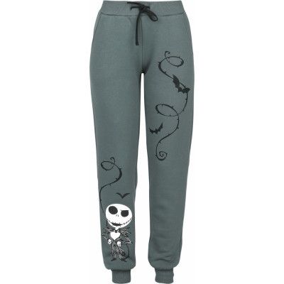 The Nightmare Before Christmas - Disney Träningsbyxor - Jack - XS 3XL - för Dam - grå