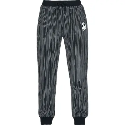 The Nightmare Before Christmas - Disney Träningsbyxor - Pinstripe Jack - S XXL - för Herr - svart