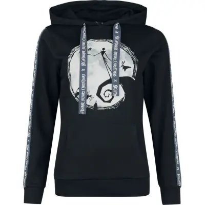 The Nightmare Before Christmas - Disney Luvtröja - Moonshine Serenade - S XXL - för Dam - svart