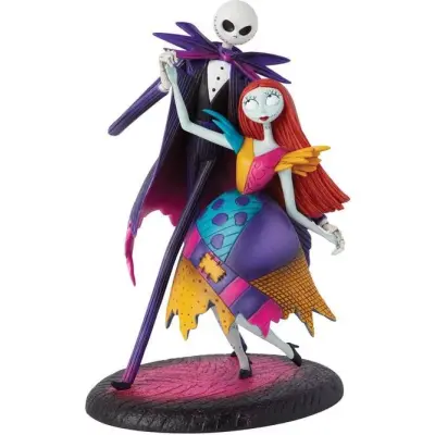 The Nightmare Before Christmas - Disney Samlingsfigurer - Jack and Sally - för None -