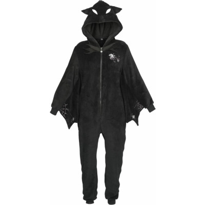 The Nightmare Before Christmas - Disney Träningsoverall - Bat - L-XL XXL-3XL - för Dam - svart