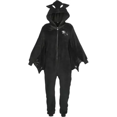 The Nightmare Before Christmas - Disney Träningsoverall - Bat - L-XL XXL-3XL - för Dam - svart