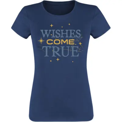Wish - Disney T-shirt - Wishes Come True - M - för Dam - marinblå