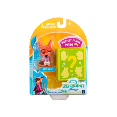 Zootropolis Mystery Tails Figurer 2-pack Nick Wilde