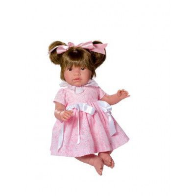 Asi, Docka - Noor med rosa klänning 46 cm
