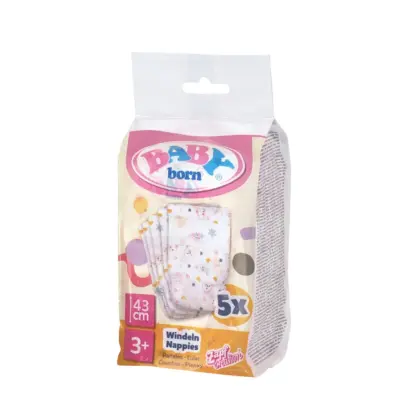 BABY Born Blöjor 5-pack - BABY Born -  Leksaksaffären