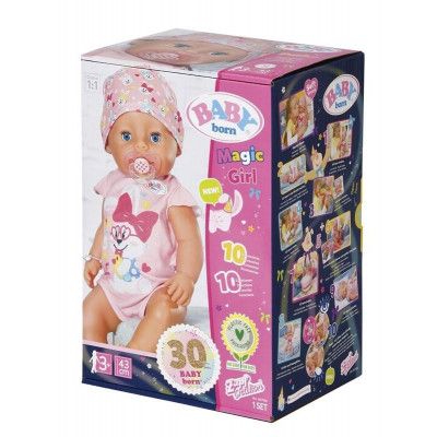 Baby Born Docka Magic Girl med tillbehör