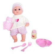 Babydocka med tillbehör - 31 cm