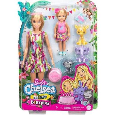 Barbie and Chelsea The Lost Birthday Story Set GTM82
