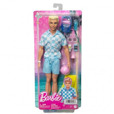 Barbie Beach Day Ken HPL74 - Barbie -  Leksaksaffären