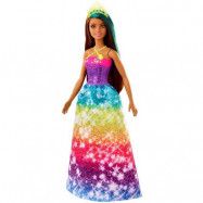 Barbie Brunette Docka Dreamtopia Princess