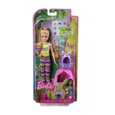 Barbie Camping Syster & Husdjur Hund