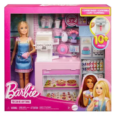 Barbie Career Coffee Shop Lekset - Barbie -  Leksaksaffären