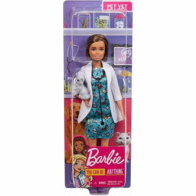 Barbie Career Docka Husdjursveterinär GJL63