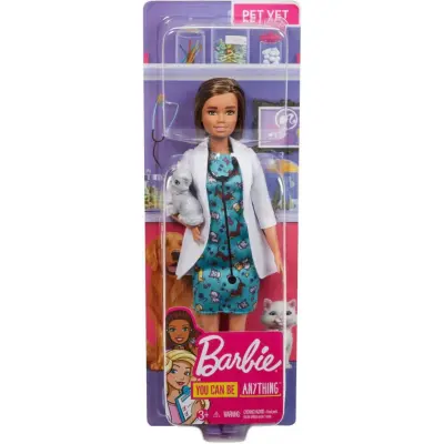 Barbie Career Docka Husdjursveterinär GJL63