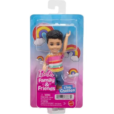 Barbie Chelsea Docka Pojke Randig tröja - Barbie -  Leksaksaffären