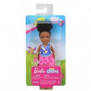 Barbie Chelsea svart hår docka