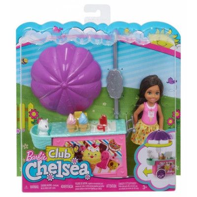 Barbie Club Chelsea Lekset Glassvagn FDB33