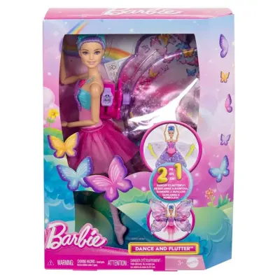 Barbie Dance and Flutter 2-i-1 - Barbie -  Leksaksaffären