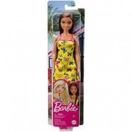 Barbie Docka Gul Klänning HBV08
