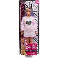 Barbie Docka med multifärgat hår