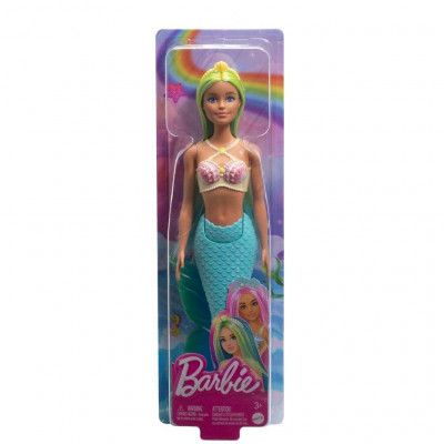 Barbie Docka Mermaid Blå/Grön - Barbie -  Leksaksaffären