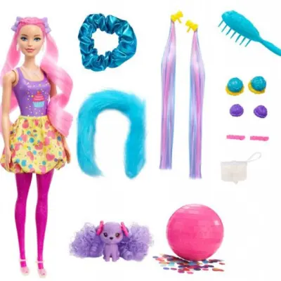 Barbie - Docka Rosa 25 Delar