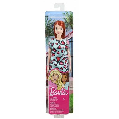 Barbie Docka Turkos klänning GHW48