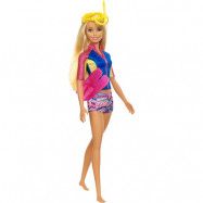 Barbie, Dolphin Magic - Docka med snorkel tillbehör