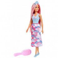 Barbie Dreamtopia Rainbow Rosa Hår Docka FXR94
