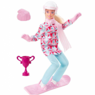 Barbie du kan bli vad som helst skidsports docka snowboard