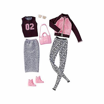 Mattel Barbie, Fashion 2-Pack Sporty Fashion