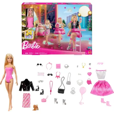Barbie Fashionistas Adventskalender 2025 - Barbie -  Leksaksaffären