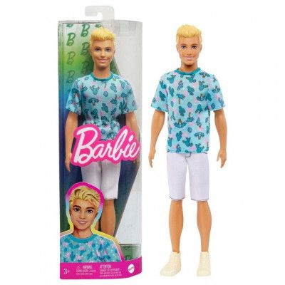 Barbie Fashionistas Ken Blå t-shirt 211