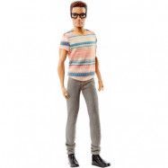 Mattel Barbie, Fashionistas Ken Docka - Stylin Stripes